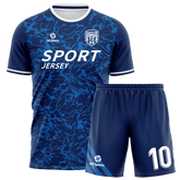 波模様ユニフォーム 昇華